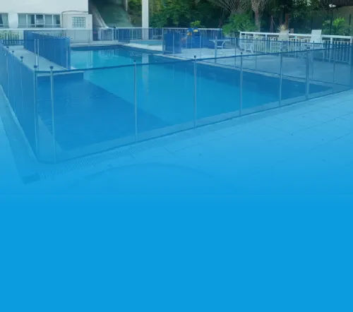 Telas de proteção para piscinas